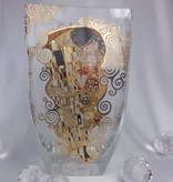 CARMANI - 1990 Gustav Klimt - Der Kuss - Vase / Glasvase I