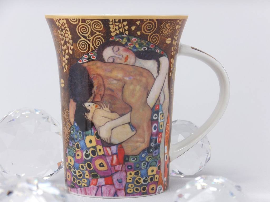 CARMANI - 1990 Gustav Klimt - Familie - Kaffeetasse in Geschenkbox