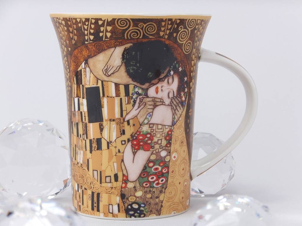 CARMANI - 1990 Gustav Klimt - The Kiss - Coffee cup X in gift box