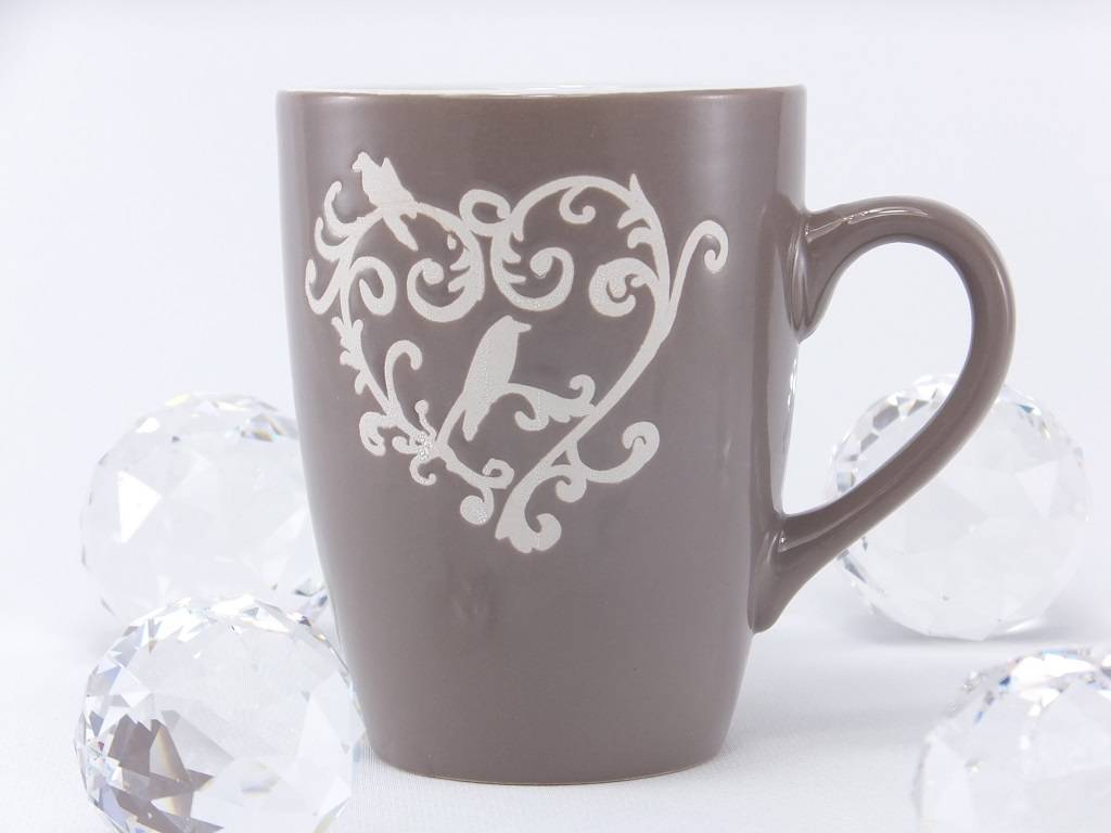 Denver - decorative coffee cup with ornament