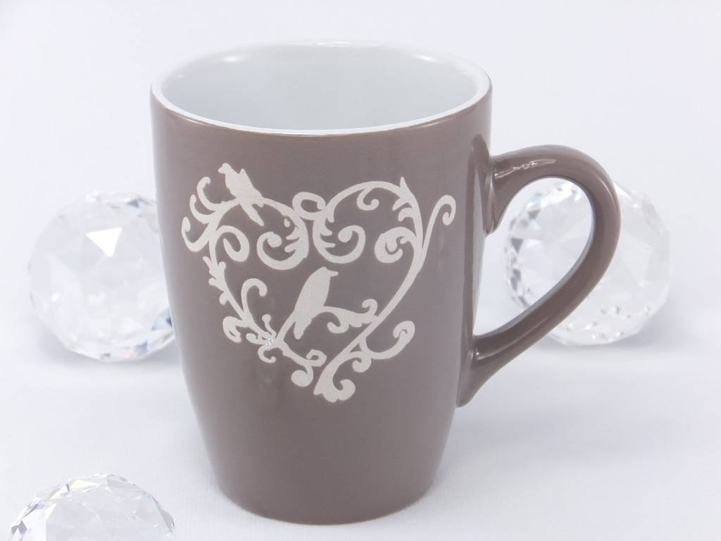 Denver - dekorative Kaffeetasse mit Ornament