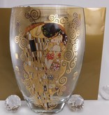 CARMANI - 1990 Gustav Klimt - Der Kuss - Vase  II aus Glas