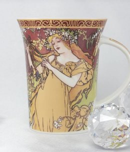 CARMANI - 1990 Alfons Mucha -The Four Seasons Cup X - Spring