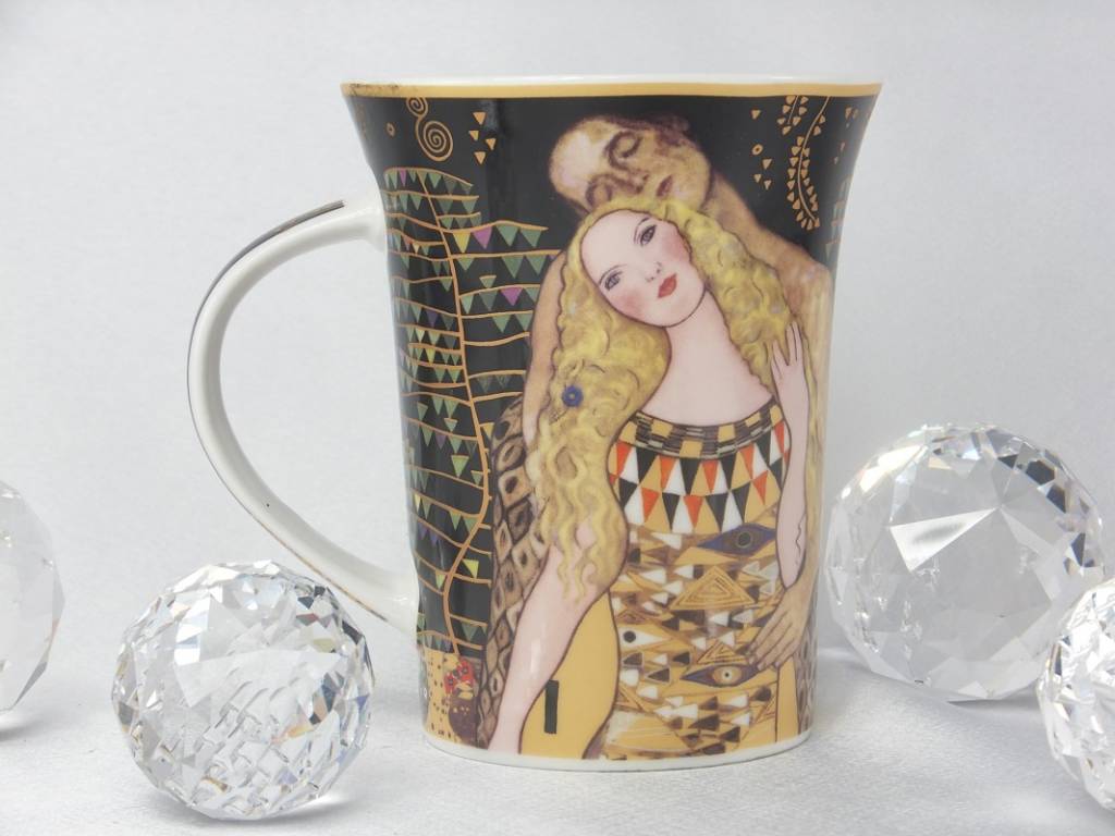 CARMANI - 1990 Gustav Klimt - Adam und Eva- Kaffeetasse in Geschenkbox