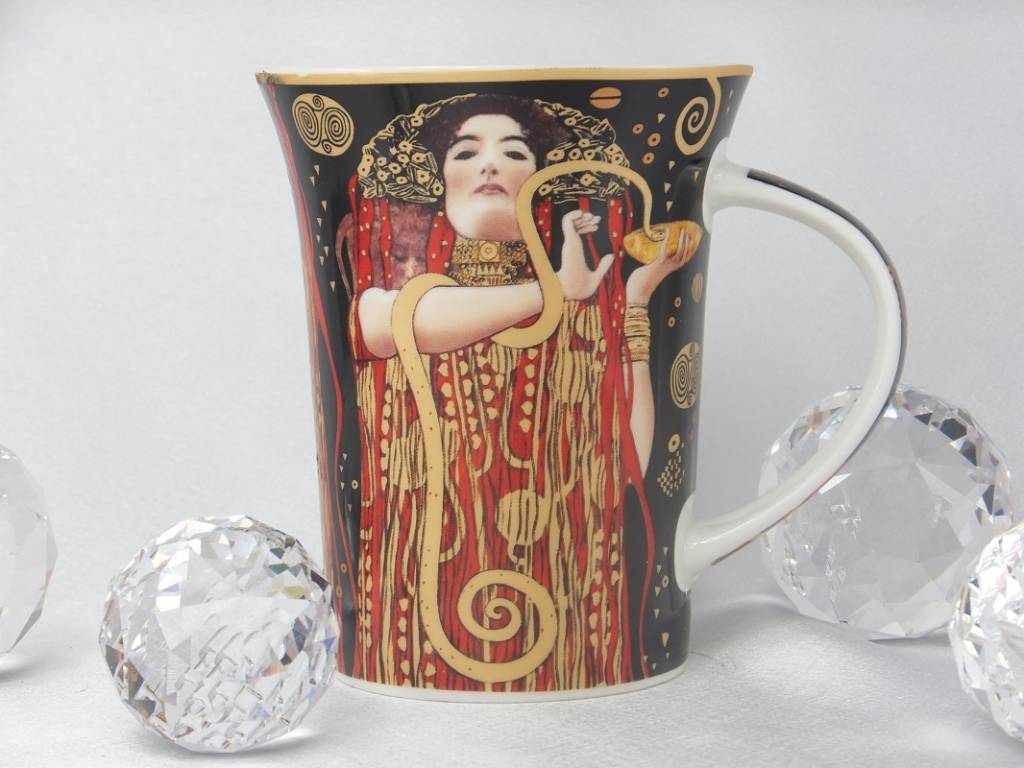 CARMANI - 1990 Gustav Klimt - Hygieia - coffee cup in gift box