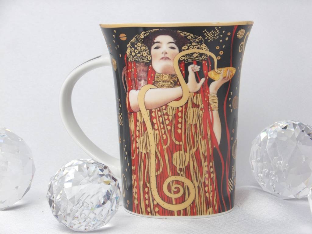 CARMANI - 1990 Gustav Klimt - Hygieia - Kaffeetasse im Geschenkkarton