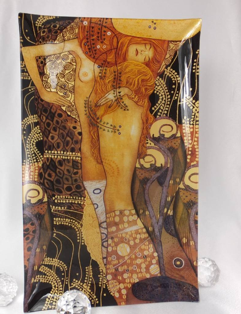 CARMANI - 1990 Gustav Klimt - Water snakes - Decoration plates