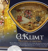 CARMANI - 1990 Gustav Klimt - Glasteller - Der Kuss 29,5 cm x 19,5 cm