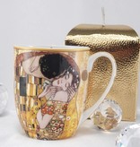 DELUXE by MJS Gustav Klimt  - Der Kuss Kaffeetasse Camio in Geschenkbox