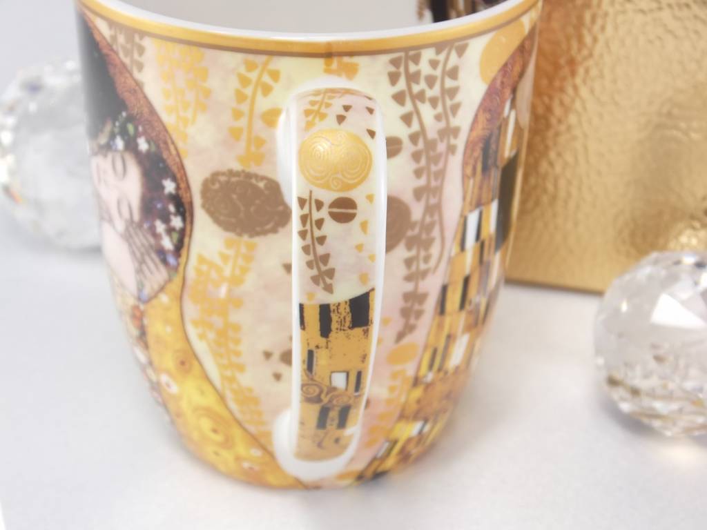 DELUXE by MJS Gustav Klimt  - Der Kuss Kaffeetasse Camio in Geschenkbox