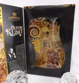 CARMANI - 1990 Gustav Klimt - glass plate -S-form small -Adele Bloch Bauer