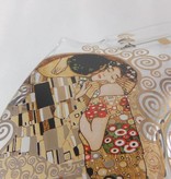 CARMANI - 1990 Gustav Klimt - Der Kuss - Schale I  / Glasschale - klein