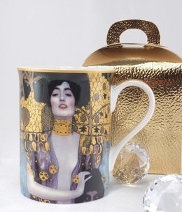 DELUXE by MJS Gustav Klimt - -Judith coffee mug