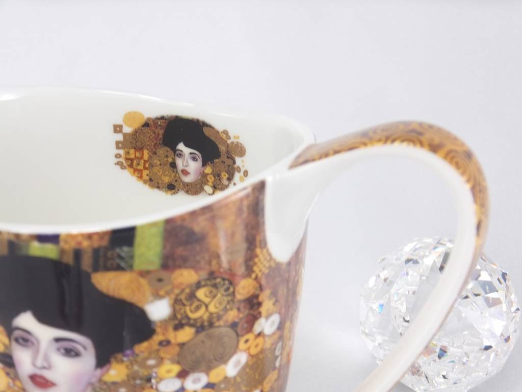 CARMANI - 1990 Gustav Klimt - Adele Bloch Bauer coffee cup Vanessa in gift box