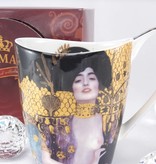 CARMANI - 1990 Gustav Klimt - Judith -Kaffeetasse Vanessa in Geschenkbox