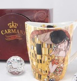 CARMANI - 1990 Gustav Klimt - Der Kuss-Kaffeetasse Vanessa in Geschenkbox