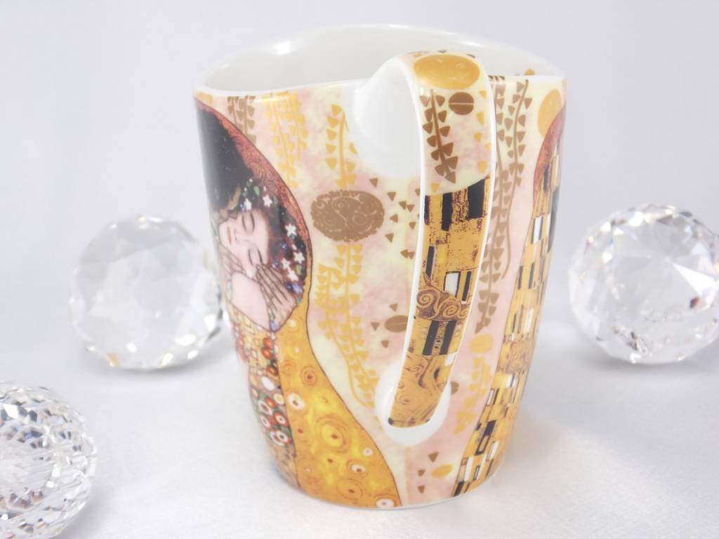 CARMANI - 1990 Gustav Klimt - The kiss coffee cup Vanessa in gift box