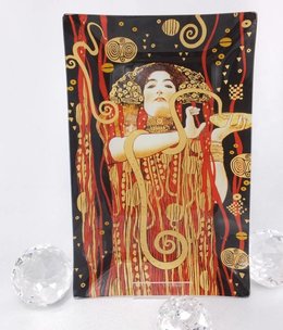 CARMANI - 1990 Gustav Klimt - Hygieia - glass plate / box