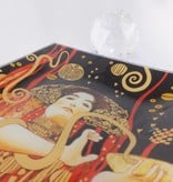 CARMANI - 1990 Gustav Klimt - Hygieia - glass plate in gift box