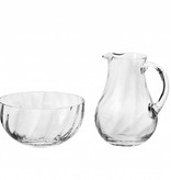 KROSNO 1923 Celebrity drinking glasses with wine decanter, pitcher, bowl and flower vase