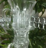 IRENA -  1924  Glass cup coffee cup with base in 3 finishes