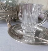 IRENA -  1924  Glass cup coffee cup with base in 3 finishes