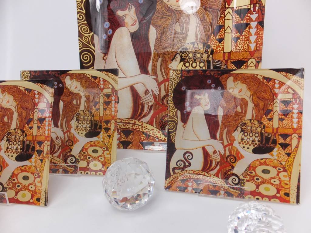 CARMANI - 1990 Gustav Klimt - Glasteller - Beethovenfries