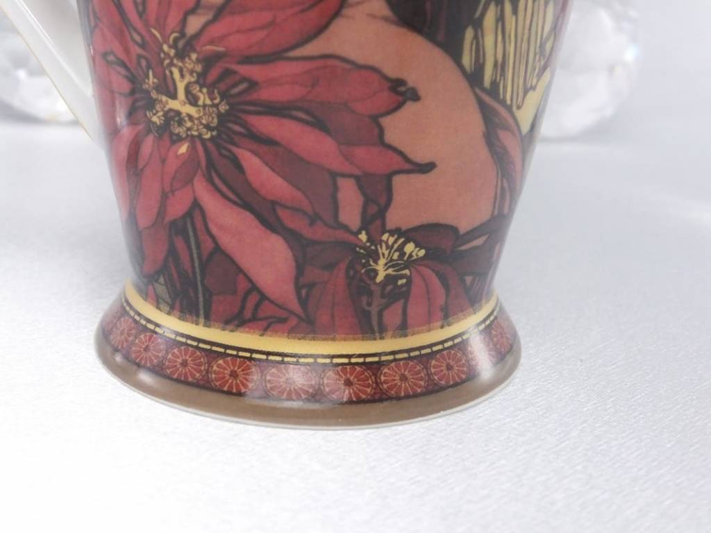 CARMANI - 1990 Alfons Mucha - The Precious Stones Ruby - XXL Coffee Mug