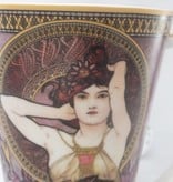 CARMANI - 1990 Alfons Mucha - The Precious Stones - Amethyst - XXL Coffee Mug