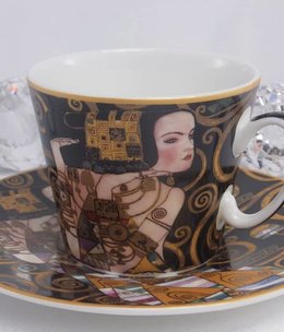 CARMANI - 1990 Gustav Klimt - Erwartung - Kaffeetasse Set