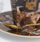 CARMANI - 1990 Gustav Klimt - Expectation - Coffee cup with saucer in gift box