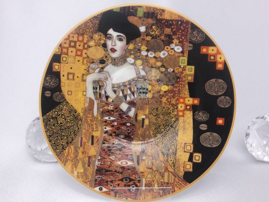 ➤Gustav Klimt Adele Bloch Bauer elegant porcelain cups for retailers -  DELUXE by MJS