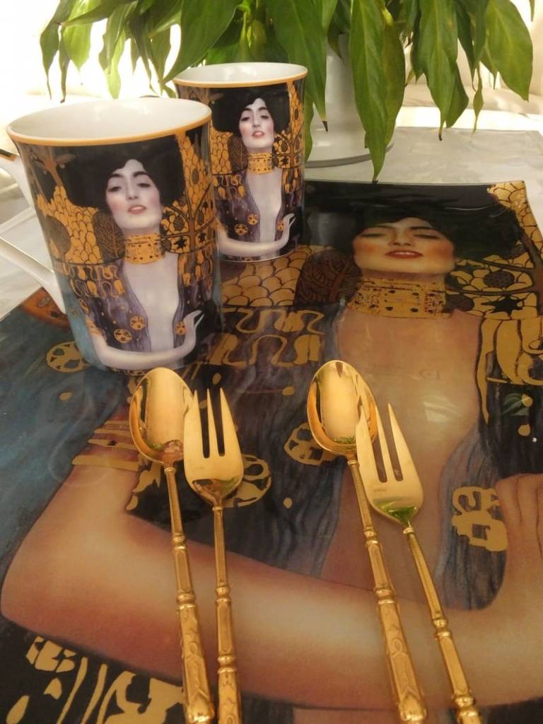 CARMANI - 1990 Gustav Klimt - Judith - Dekorationsteller