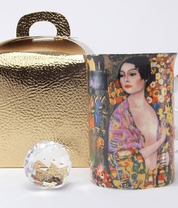 DELUXE by MJS Gustav Klimt - Die Tänzerin  Kaffeetasse