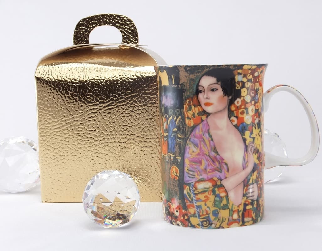 DELUXE by MJS Gustav Klimt -  The dancer coffee cup in gift box