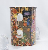 DELUXE by MJS Gustav Klimt -   Die  Tänzerin Kaffeetasse in Geschenkbox