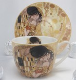 CARMANI - 1990 Gustav Klimt - Der Kuss - Frühstücktasse in Geschenkbox