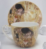 CARMANI - 1990 Gustav Klimt - Der Kuss - Frühstücktasse in Geschenkbox