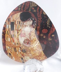 CARMANI - 1990 Gustav Klimt - Glass bowl - The Kiss