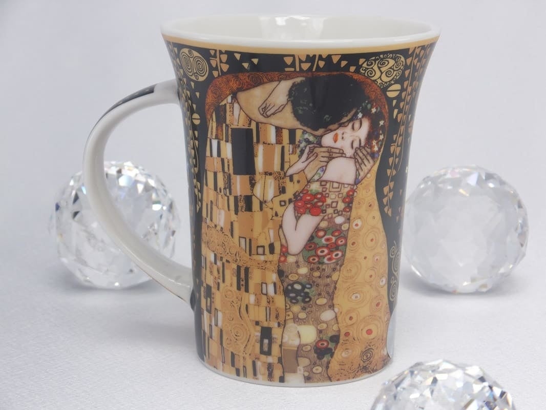 CARMANI - 1990 Gustav Klimt - The Kiss in Nero Coffee Cup X