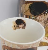 CARMANI - 1990 Gustav Klimt - Der Kuss  in Ecru  Kaffeetasse X