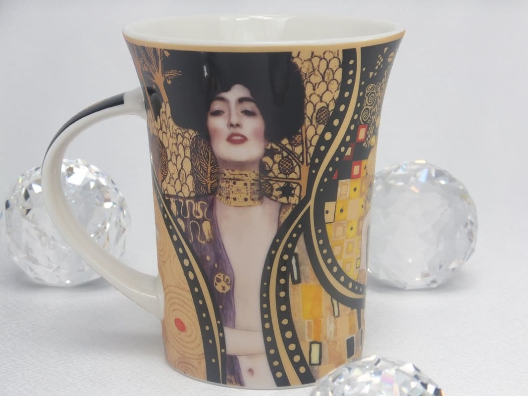 CARMANI - 1990 Gustav Klimt - Der Kuss  Collage   Kaffeetasse X