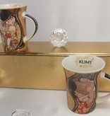 CARMANI - 1990 Gustav Klimt - Der Kuss  Collage   Kaffeetasse X