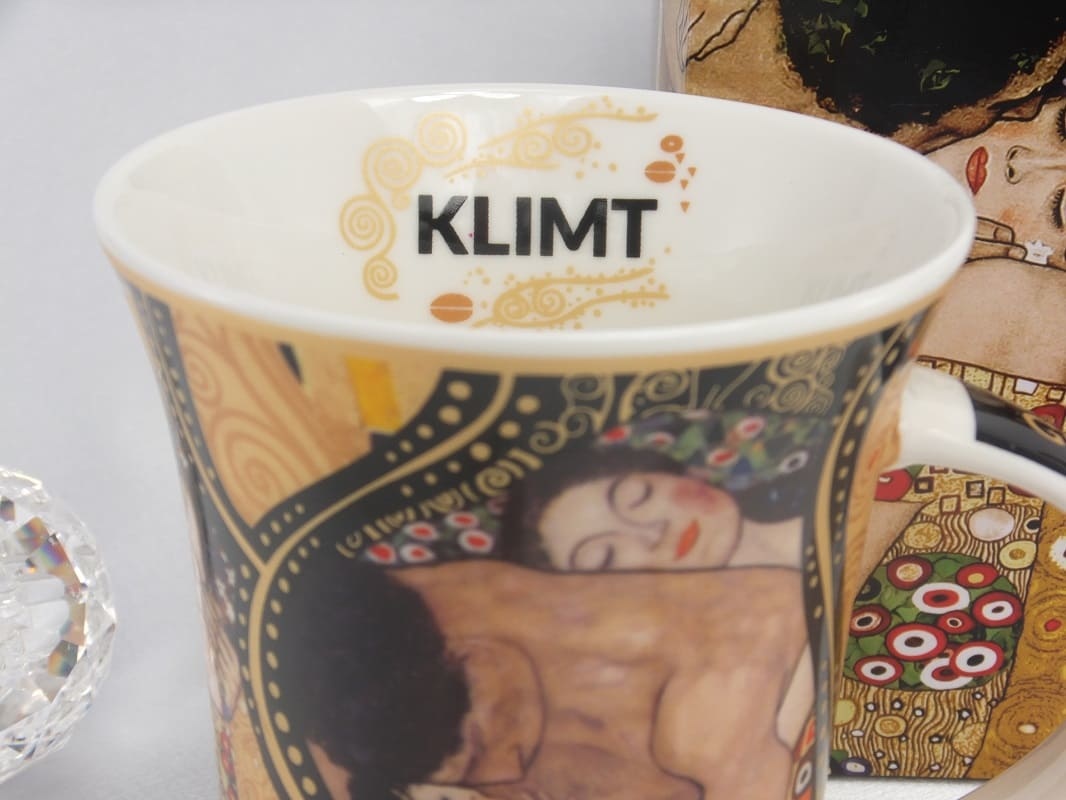 CARMANI - 1990 Gustav Klimt - The Family  Collage   Kaffeetasse X