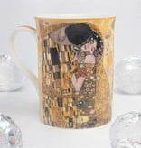 CARMANI - 1990 Gustav Klimt  - Der Kuss - Ivory  Kaffeetasse in Geschenkbox