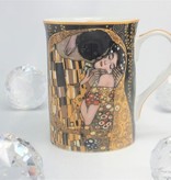 CARMANI - 1990 Gustav Klimt - The Kiss - nero coffee cup in gift box