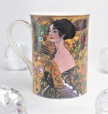 DELUXE by MJS Gustav Klimt - Lady with fan Coffee cup in gift box