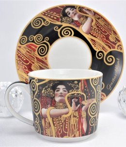 DELUXE by MJS Gustav Klimt - Hygieia - Kaffeetasse Set