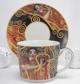 DELUXE by MJS Gustav Klimt - Hygieia - Kaffeetasse Set in Geschenkbox
