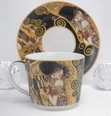 DELUXE by MJS Gustav Klimt - The Kiss Coffee Cup Set in Gift Box